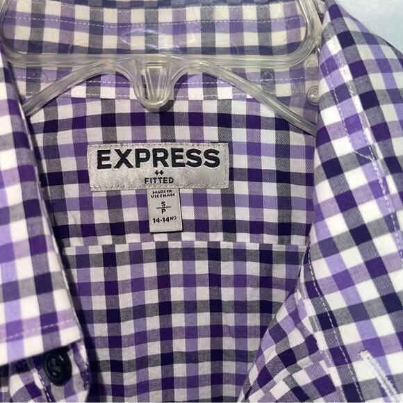 Express Fitted Button Down Shirt - Picture 3 of 4